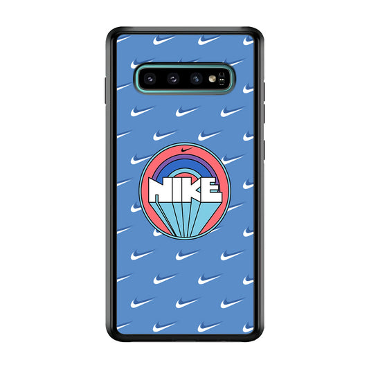 Nike Patern and Rounded Shape Samsung Galaxy S10 Case-Xtracase