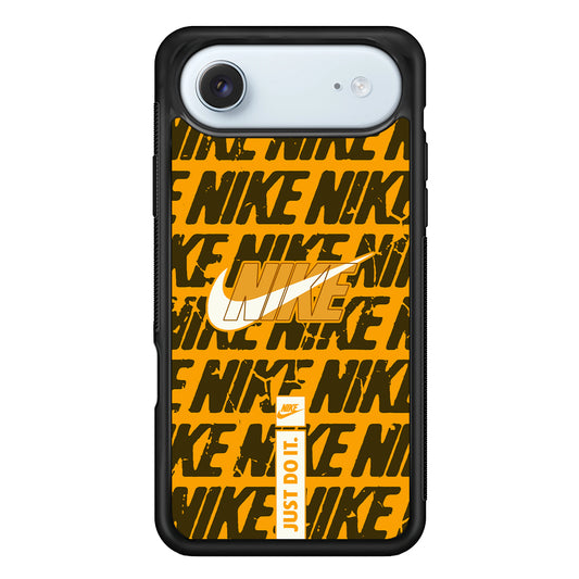 Nike Patern in Yellow iPhone 17 Air Case - Xtracase