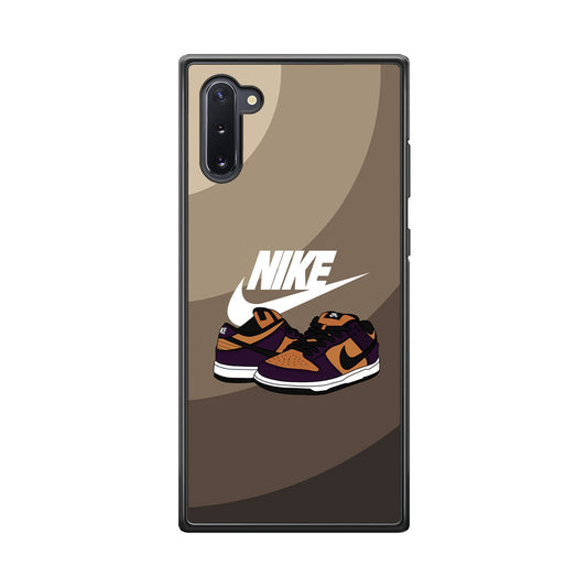 Nike Purple in Brown Layer Samsung Galaxy Note 10 Case-Xtracase
