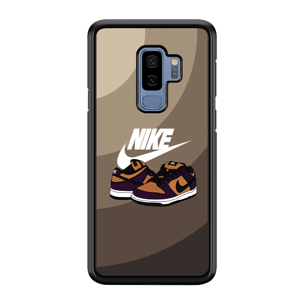 Nike Purple in Brown Layer Samsung Galaxy S9 Plus Case-Xtracase