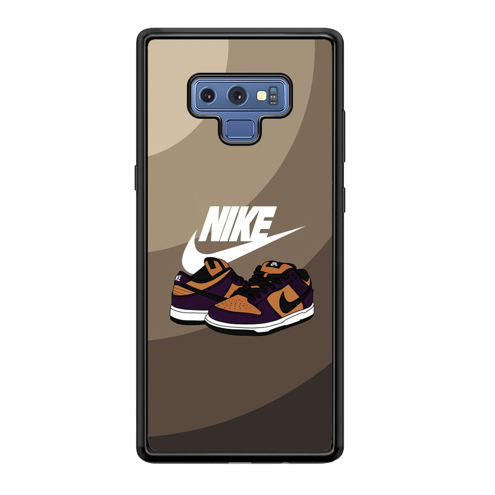 Nike Purple in Brown Layer Samsung Galaxy Note 9 Case-Xtracase