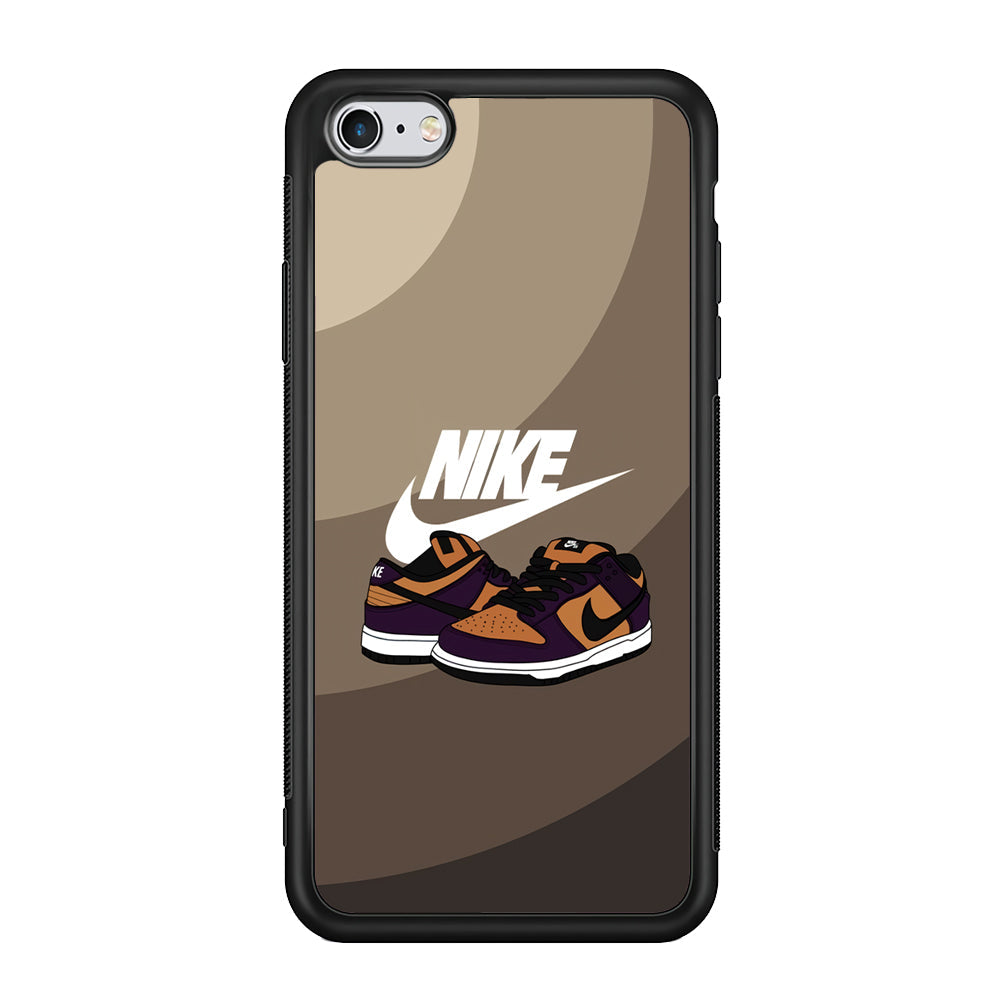 Nike Purple in Brown Layer iPhone 6 | 6s Case-Xtracase