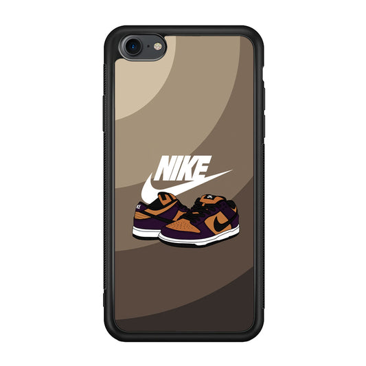 Nike Purple in Brown Layer iPhone 8 Case-Xtracase
