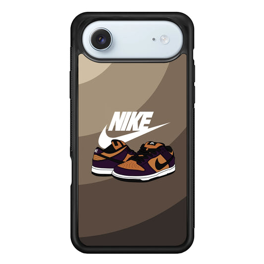 Nike Purple in Brown Layer iPhone 17 Air Case - Xtracase