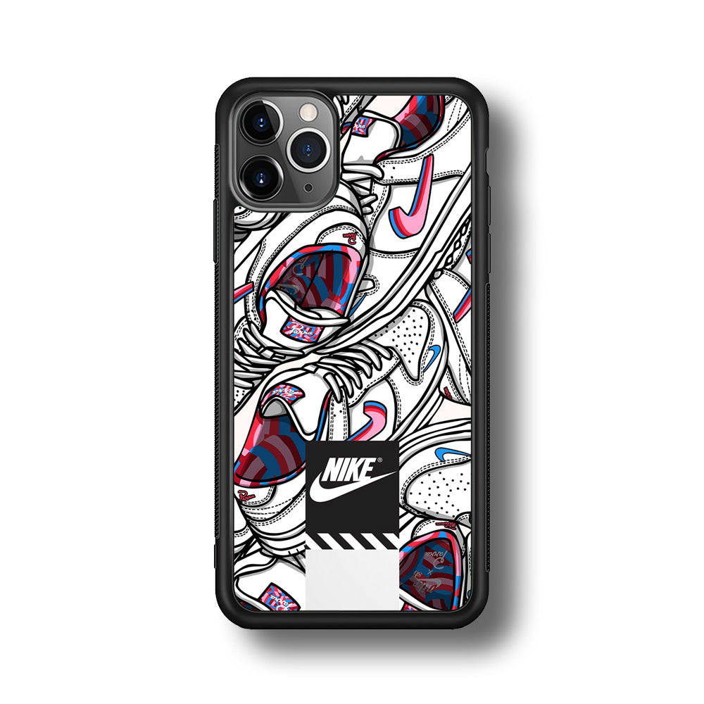Nike Rainbow in White Cloud iPhone 11 Pro Max Case-Xtracase