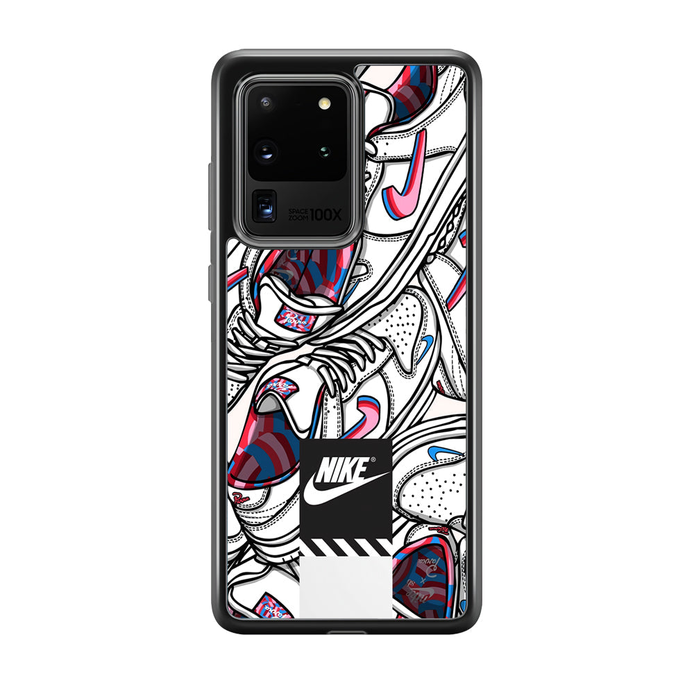 Nike Rainbow in White Cloud Samsung Galaxy S20 Ultra Case-Xtracase