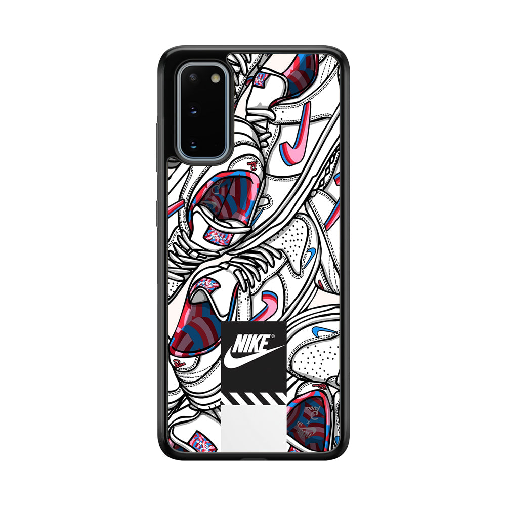 Nike Rainbow in White Cloud Samsung Galaxy S20 Case-Xtracase