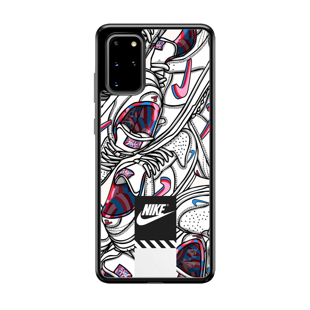 Nike Rainbow in White Cloud Samsung Galaxy S20 Plus Case-Xtracase