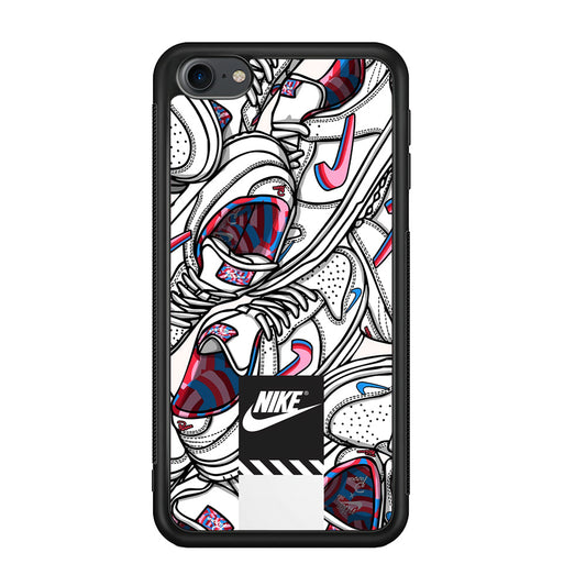 Nike Rainbow in White Cloud iPod Touch 6 Case-Xtracase