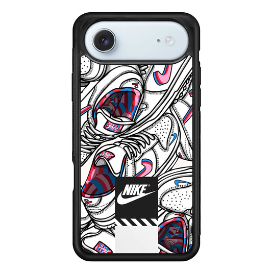 Nike Rainbow in White Cloud iPhone 17 Air Case - Xtracase