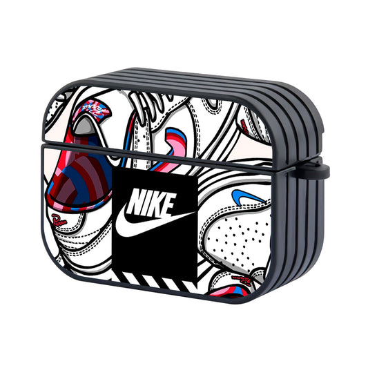 Nike Rainbow in White Shoes Apple Airpods Pro 2 Case - Xtracase