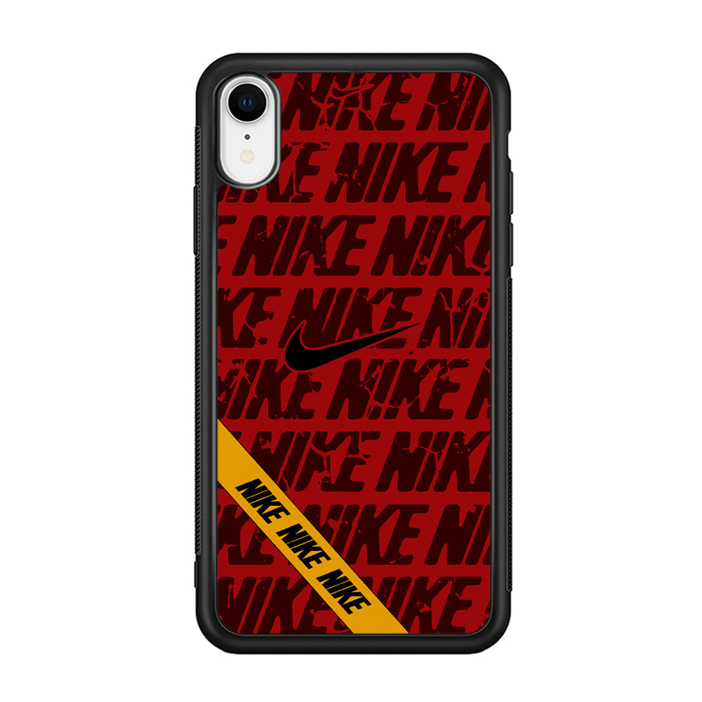 Nike Red From Lightning iPhone XR Case-Xtracase