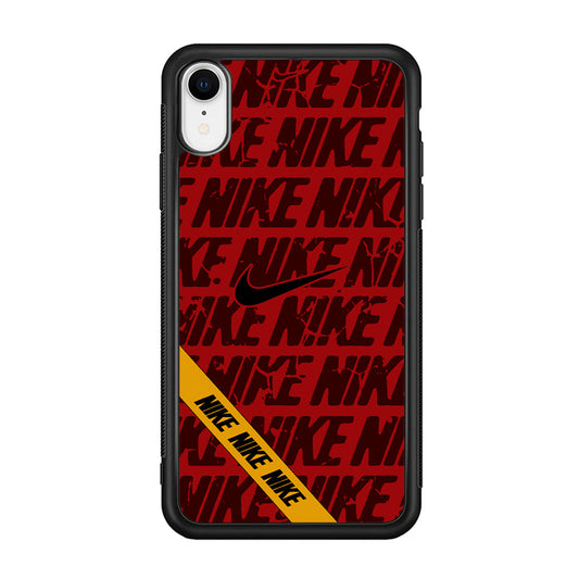 Nike Red From Lightning iPhone XR Case-Xtracase