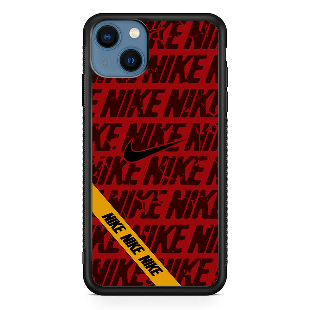 Nike Red From Lightning iPhone 14 Case-Xtracase