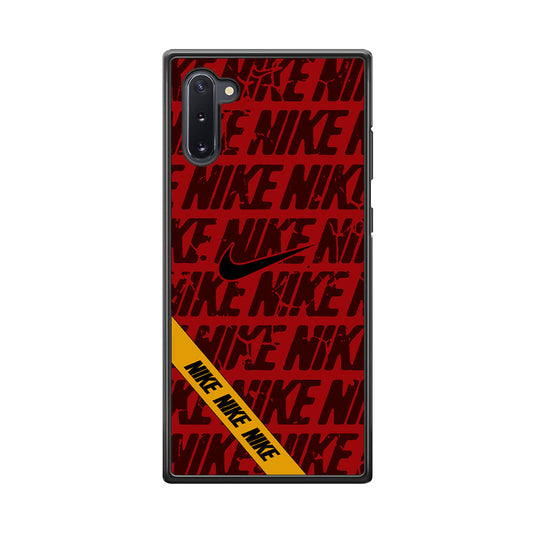 Nike Red From Lightning Samsung Galaxy Note 10 Case-Xtracase