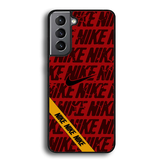 Nike Red From Lightning Samsung Galaxy S21 Plus Case-Xtracase