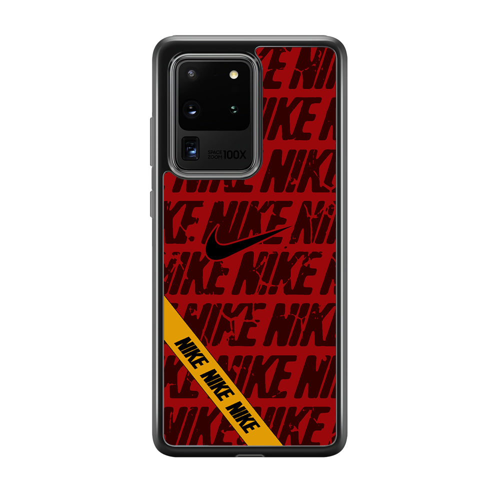 Nike Red From Lightning Samsung Galaxy S20 Ultra Case-Xtracase