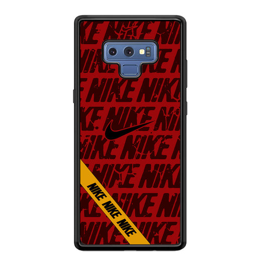 Nike Red From Lightning Samsung Galaxy Note 9 Case-Xtracase