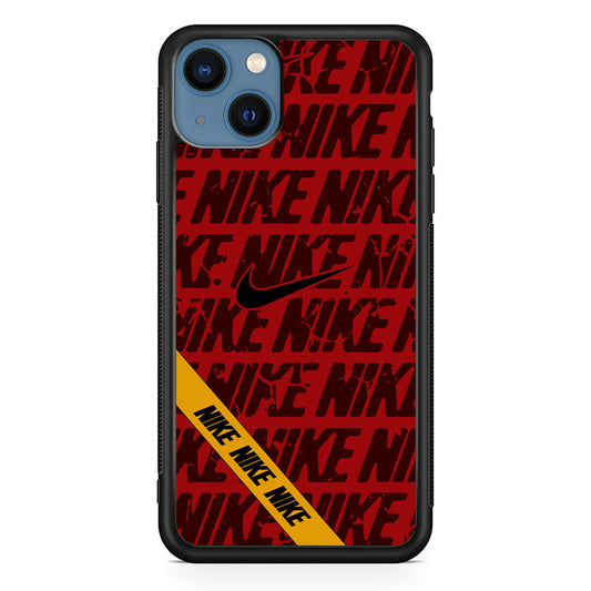 Nike Red From Lightning iPhone 15 Case-Xtracase