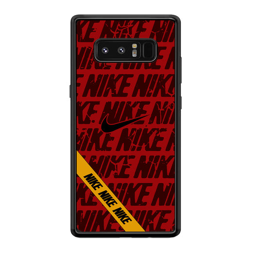 Nike Red From Lightning Samsung Galaxy Note 8 Case-Xtracase