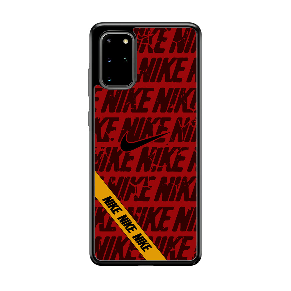 Nike Red From Lightning Samsung Galaxy S20 Plus Case-Xtracase