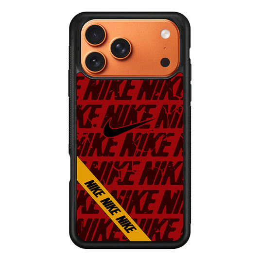 Nike Red From Lightning iPhone 17 Pro Max Case