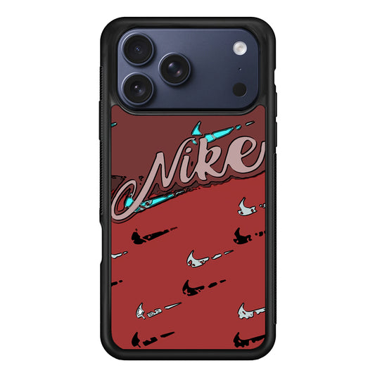Nike Red Layer Art iPhone 17 Pro Case - Xtracase