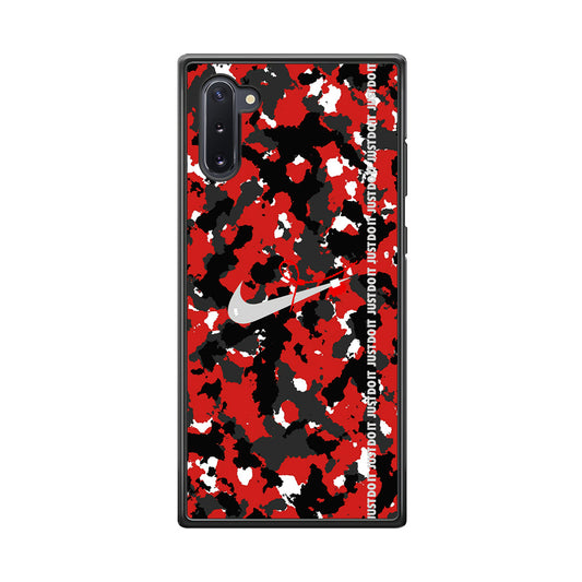 Nike Red Splash Camouflage Samsung Galaxy Note 10 Case-Xtracase