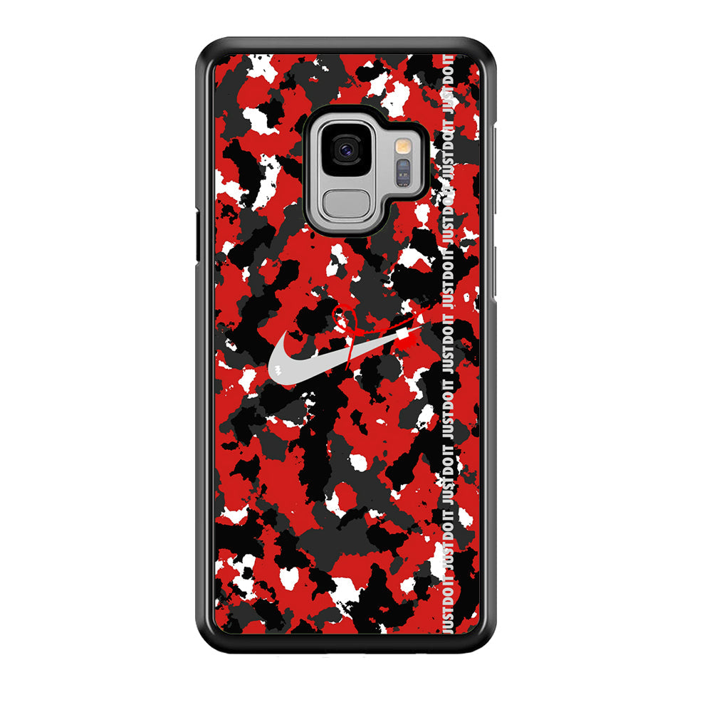 Nike Red Splash Camouflage Samsung Galaxy S9 Case-Xtracase