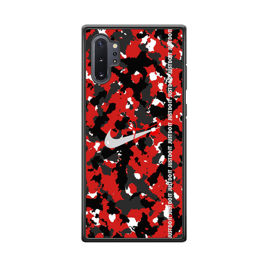 Nike Red Splash Camouflage Samsung Galaxy Note 10 Plus Case-Xtracase