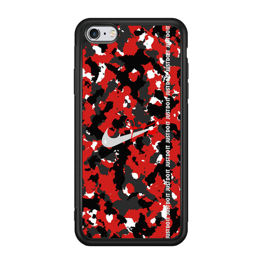 Nike Red Splash Camouflage iPhone 6 | 6s Case-Xtracase