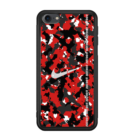 Nike Red Splash Camouflage iPod Touch 6 Case-Xtracase