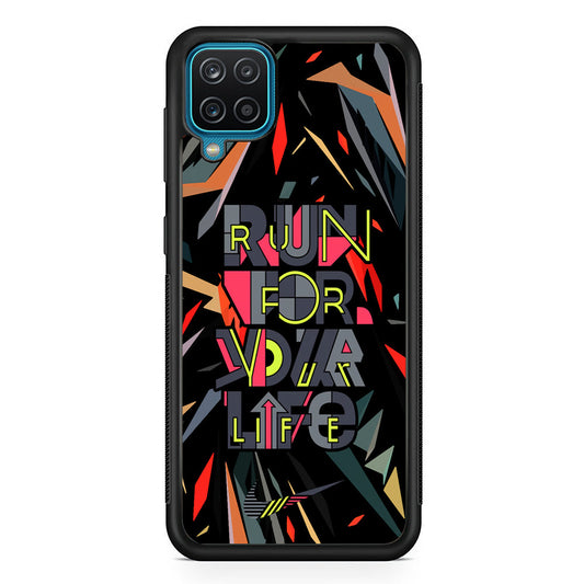 Nike Run for Life Samsung Galaxy A12 Case-Xtracase