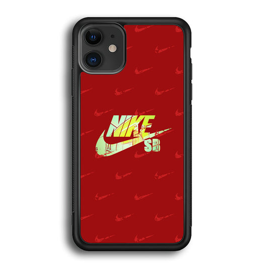 Nike SB Silhouette of Player iPhone 12 Case-Xtracase