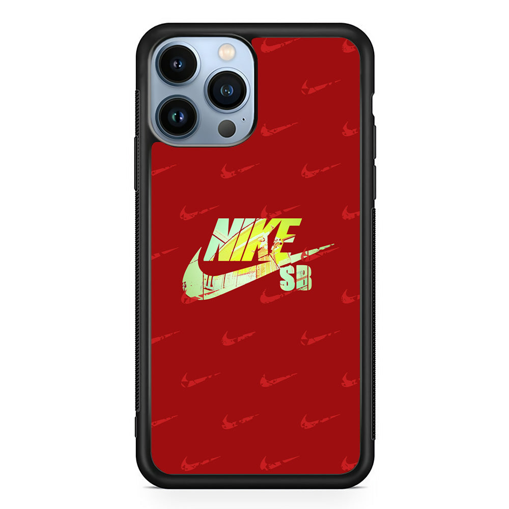 Nike SB Silhouette of Player iPhone 13 Pro Case-Xtracase