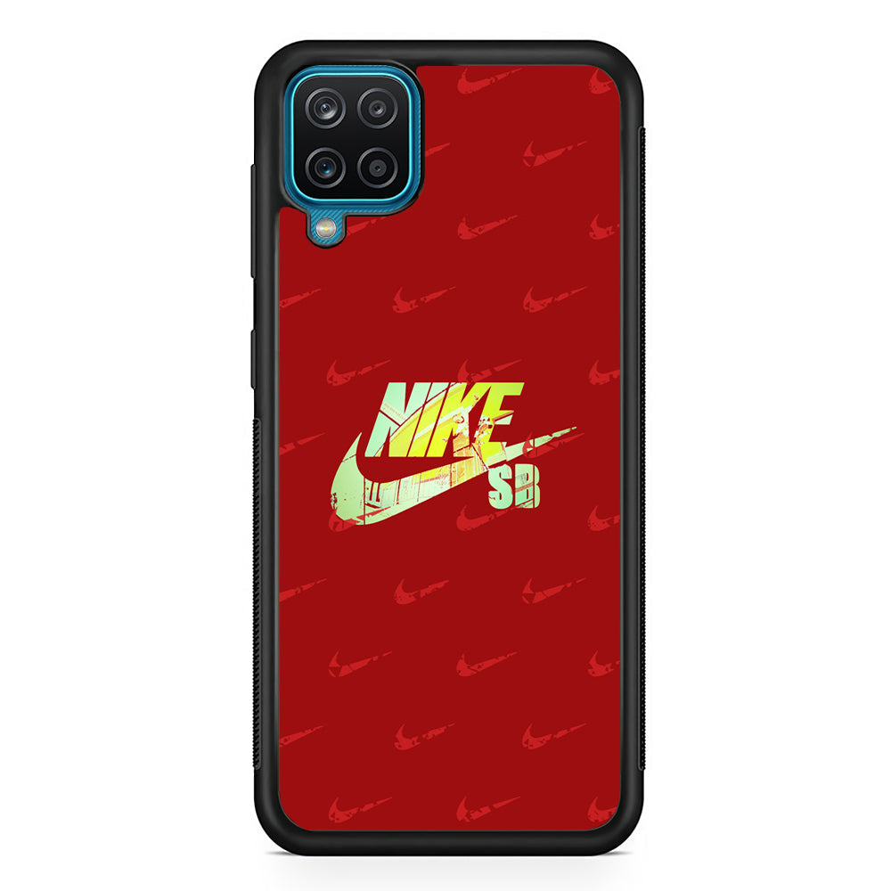 Nike SB Silhouette of Player Samsung Galaxy A12 Case-Xtracase