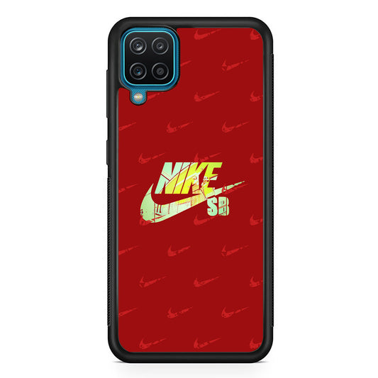 Nike SB Silhouette of Player Samsung Galaxy A12 Case-Xtracase