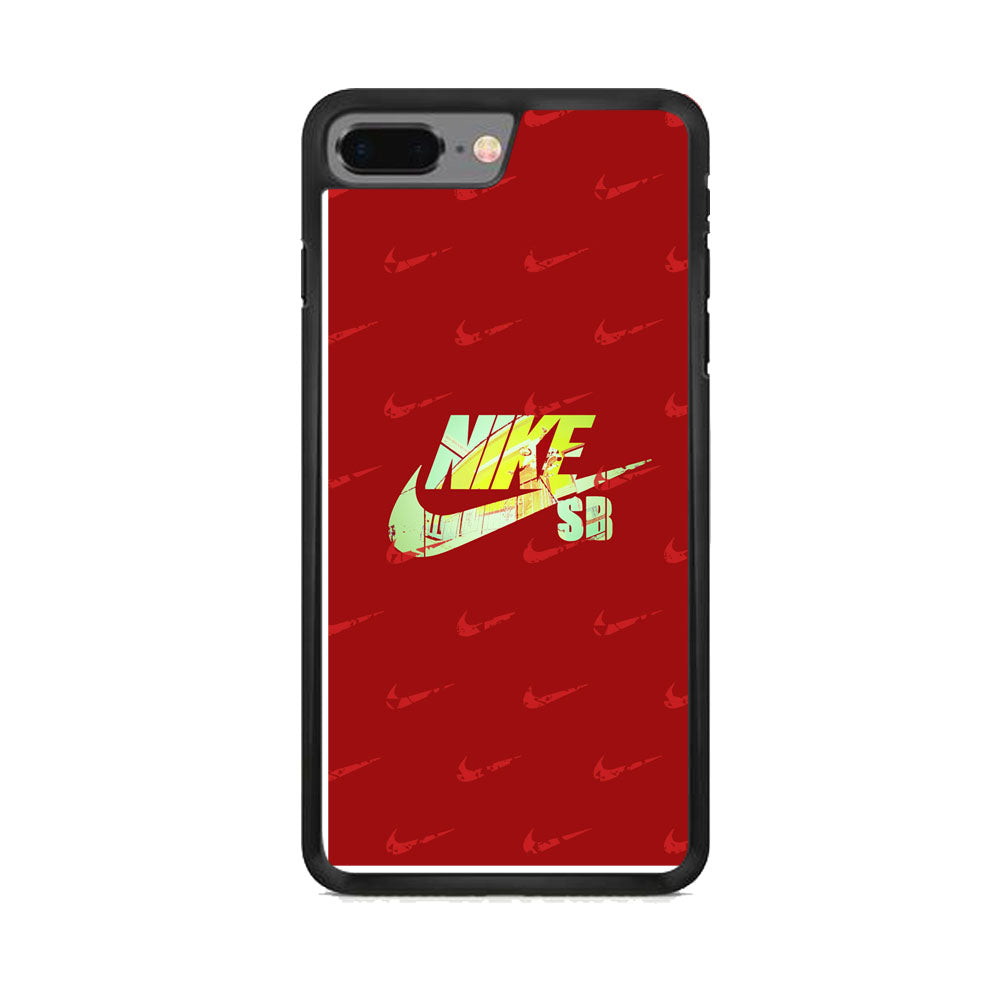 Nike SB Silhouette of Player iPhone 8 Plus Case-Xtracase