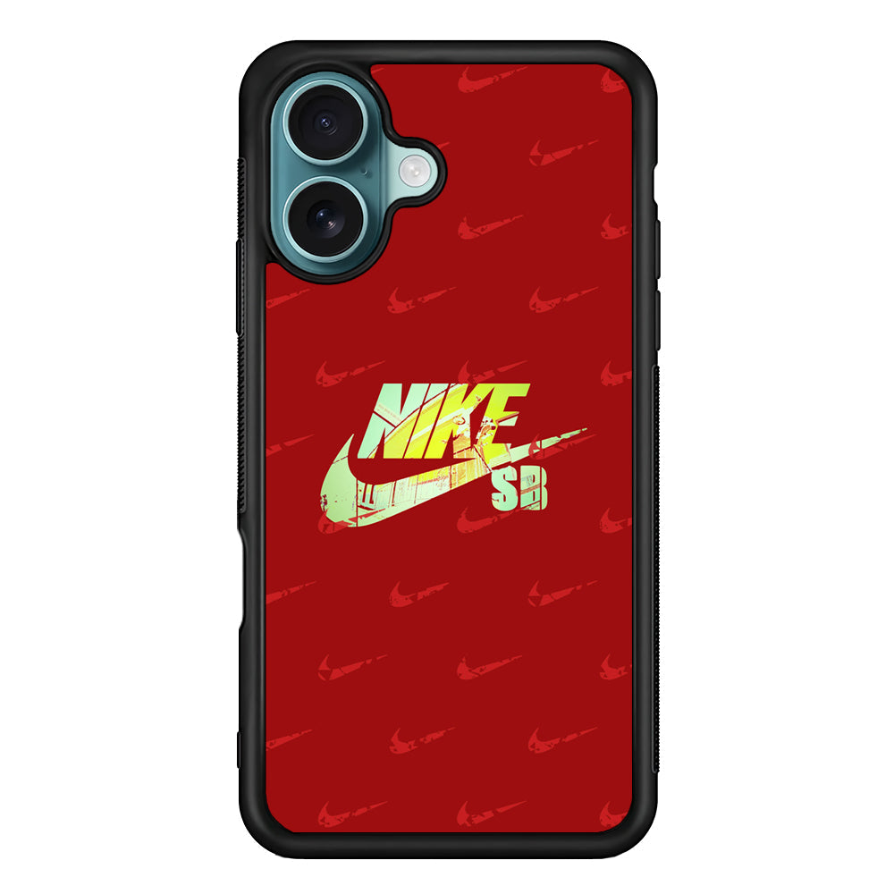 Nike SB Silhouette of Player iPhone 16 Plus Case - Xtracase
