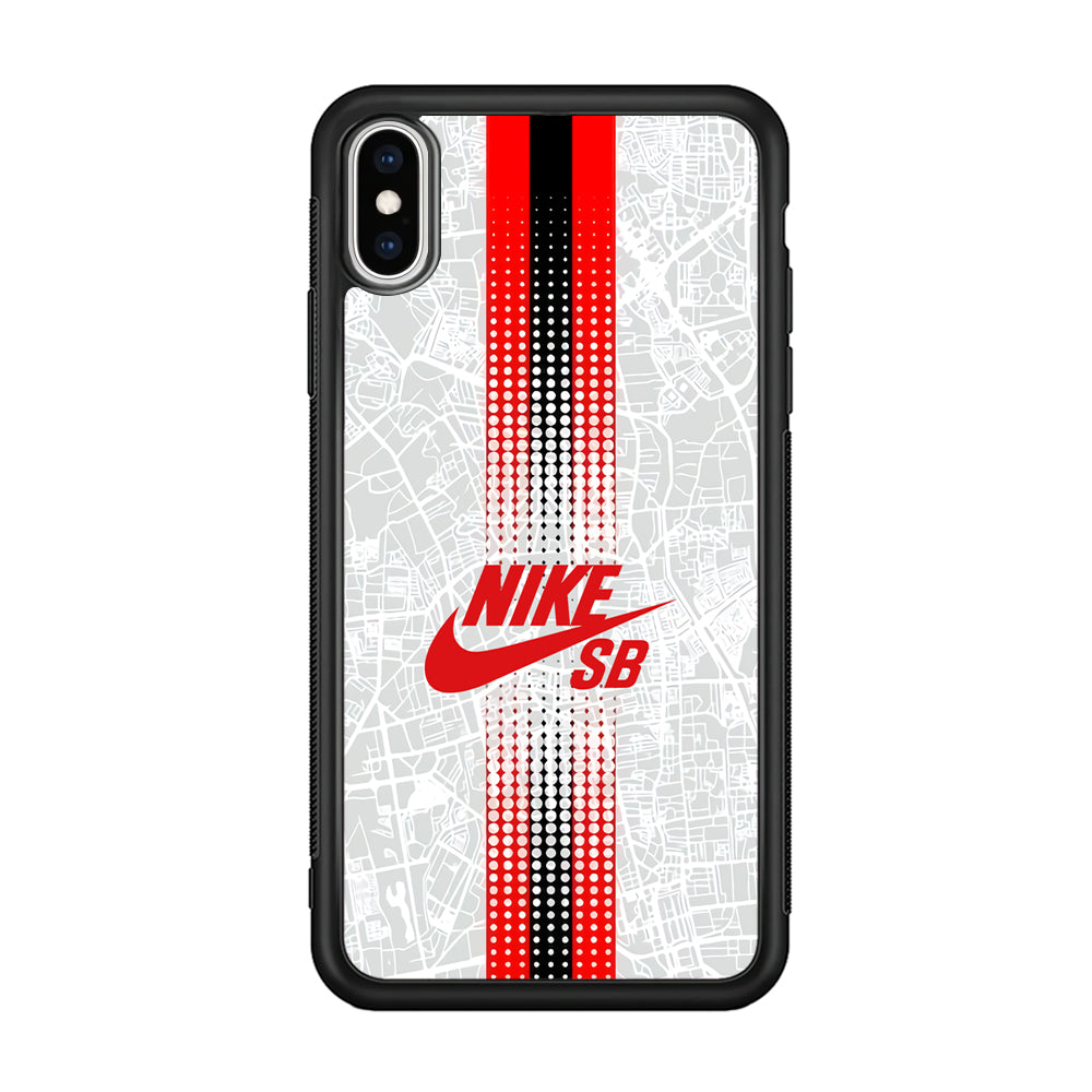Nike SB in Town Map iPhone Xs Case-Xtracase