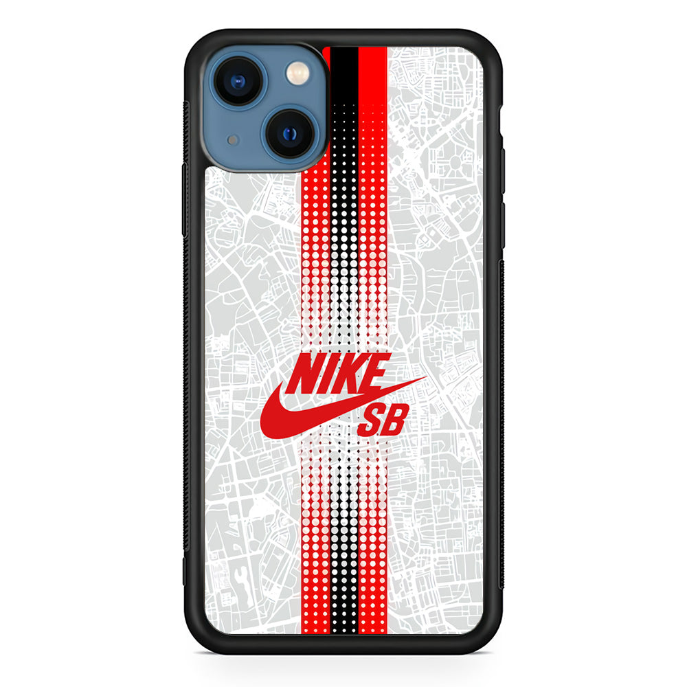 Nike SB in Town Map iPhone 14 Case-Xtracase