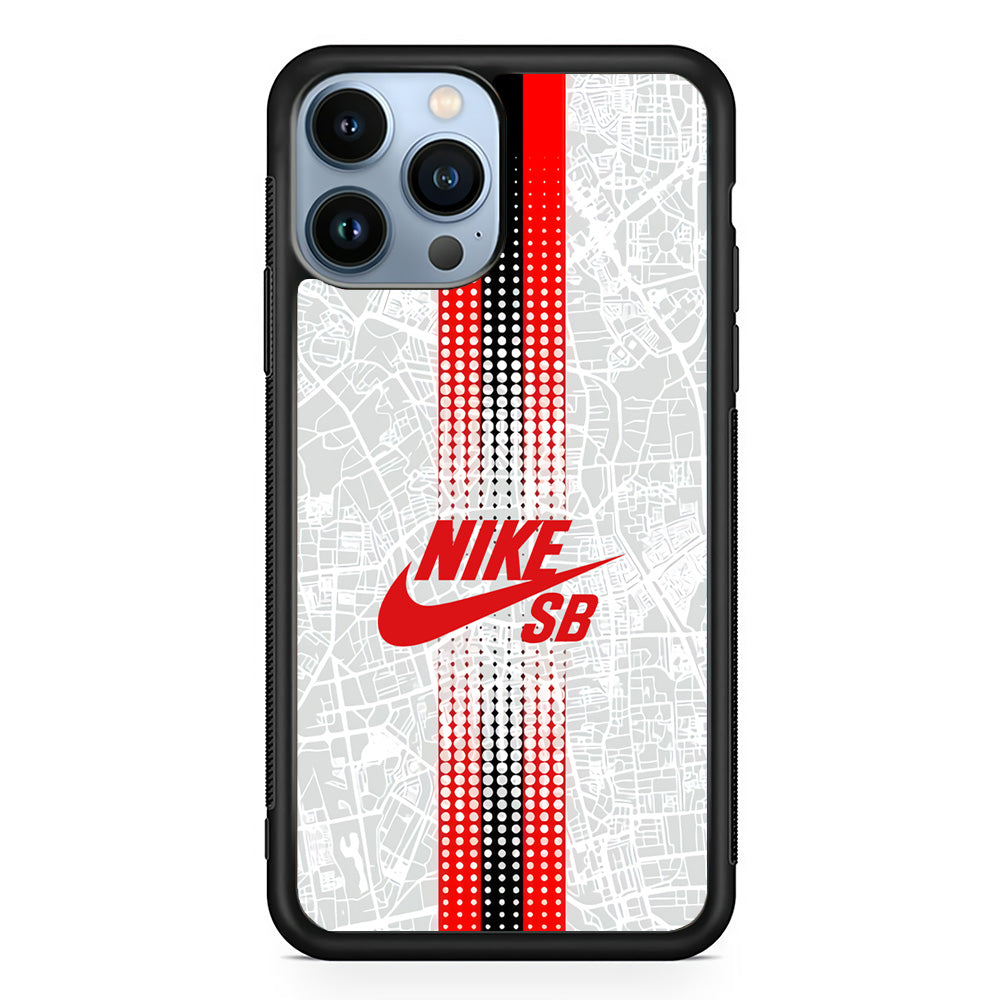 Nike SB in Town Map iPhone 15 Pro Case-Xtracase