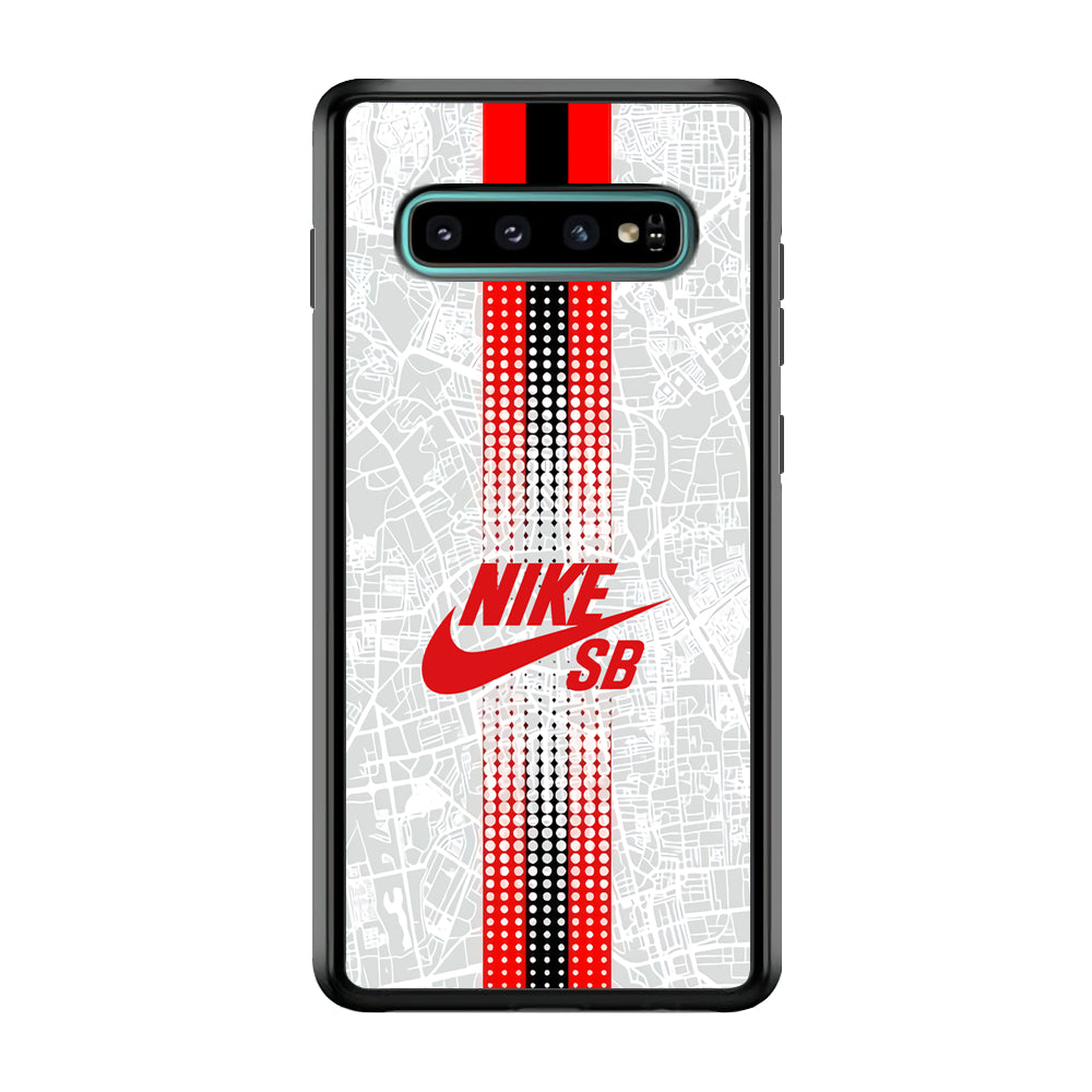 Nike SB in Town Map Samsung Galaxy S10 Case-Xtracase