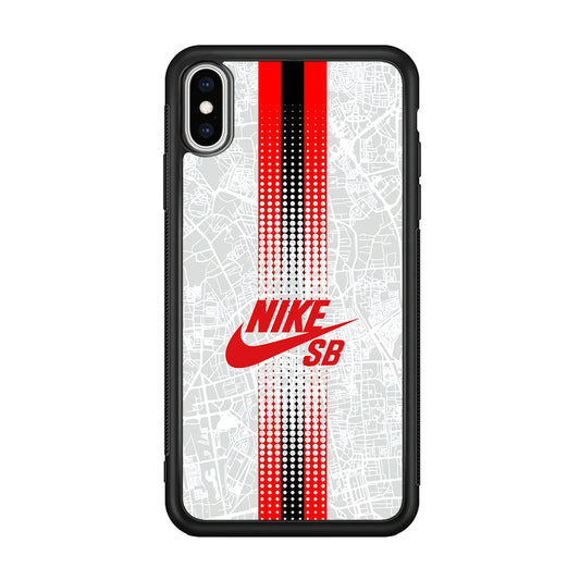 Nike SB in Town Map iPhone X Case-Xtracase
