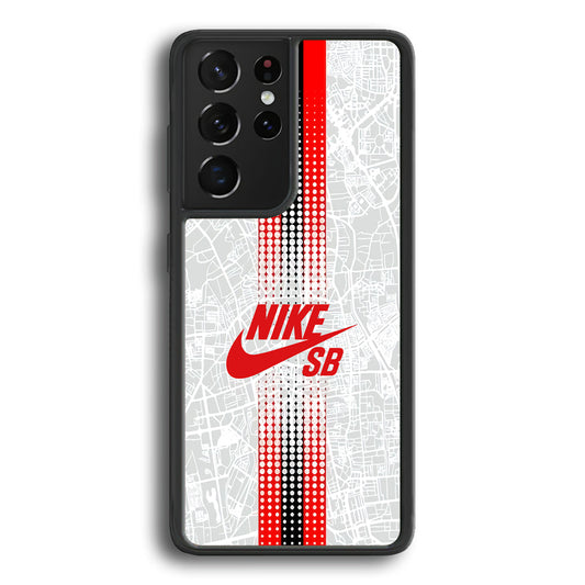 Nike SB in Town Map Samsung Galaxy S21 Ultra Case-Xtracase