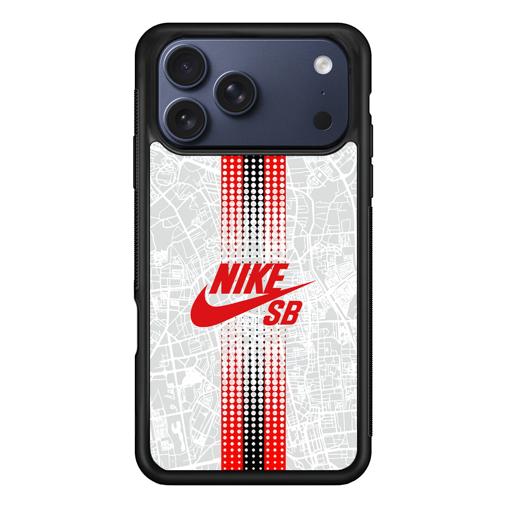 Nike SB in Town Map iPhone 17 Pro Case - Xtracase