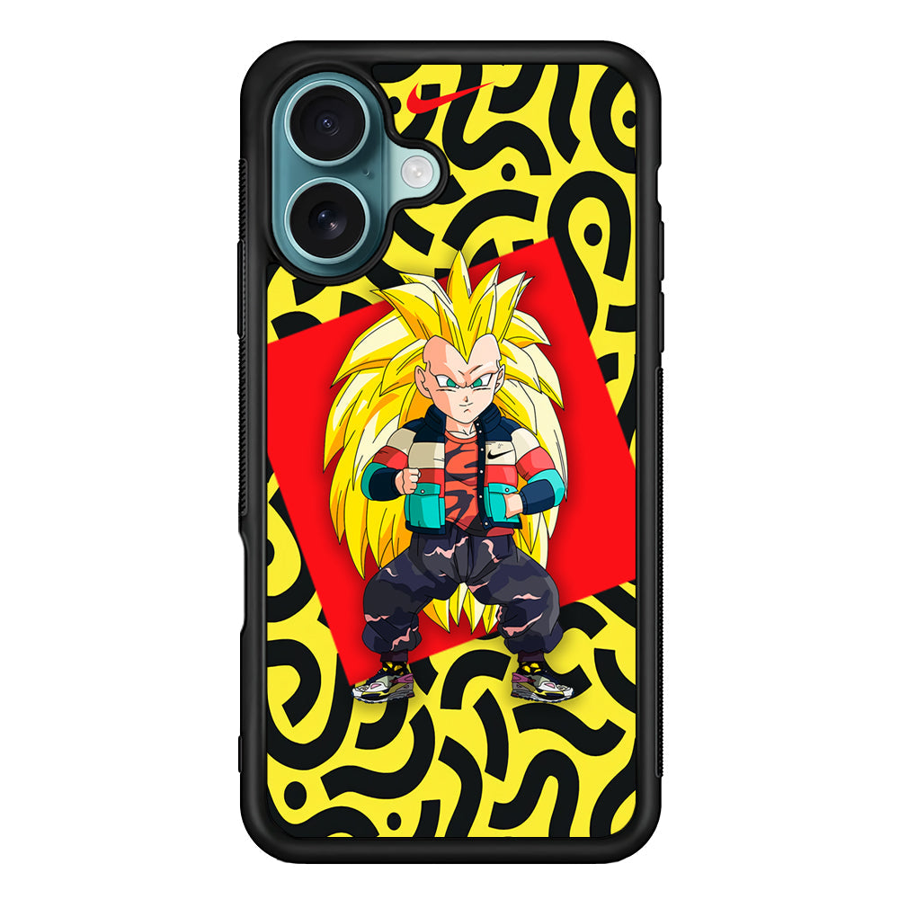 Nike Saiyan Fusion iPhone 16 Plus Case - Xtracase