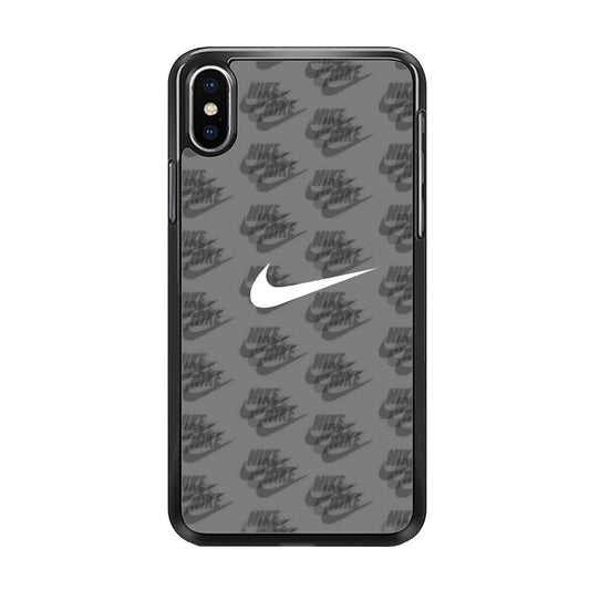 Nike Shadow Grey iPhone X Case-Xtracase