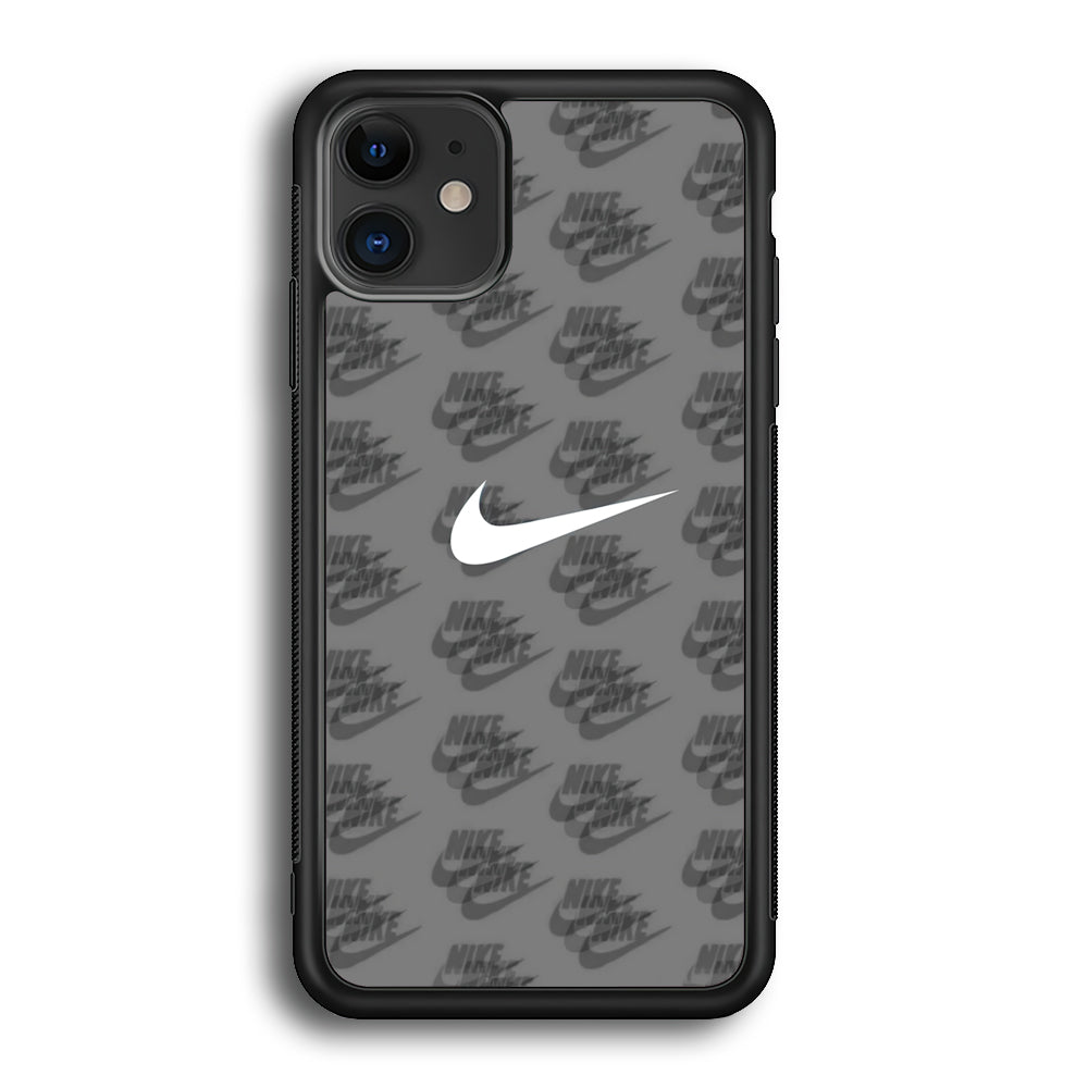 Nike Shadow Grey iPhone 12 Case-Xtracase