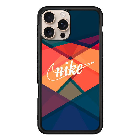 Nike Shape Mix Colour iPhone 16 Pro Max Case - Xtracase